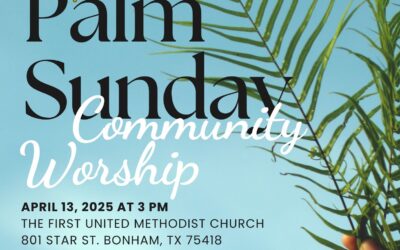 Palm Sunday Community Worship 2025